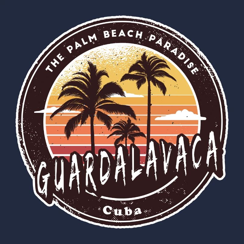 Palmiers de Guardalavaca et conception de la plage