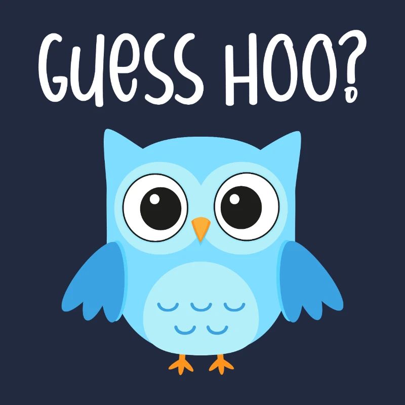 Eule Guess Hoo