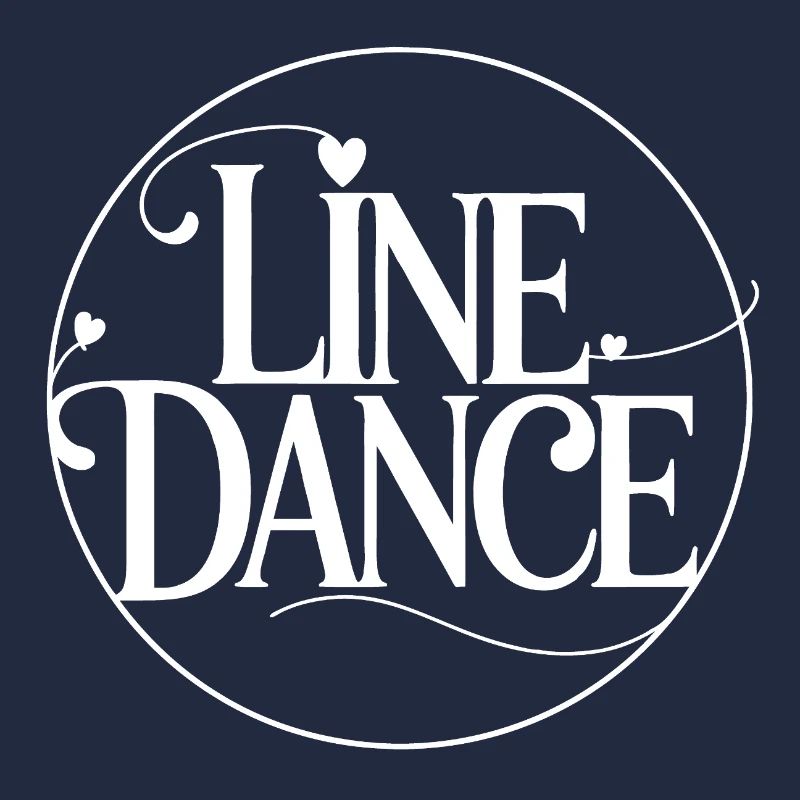 Line Dance Circle Logo