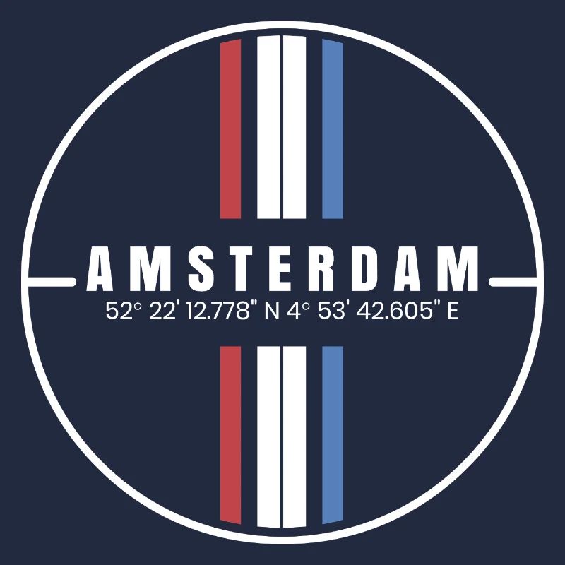 Coordonnées d’Amsterdam