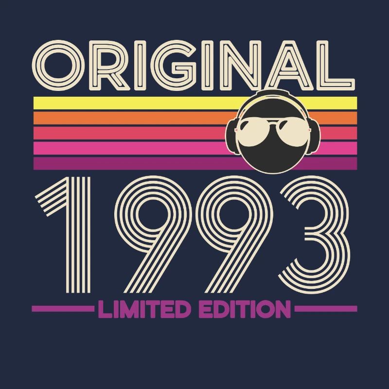 Original 1993 Limited Edition Retro