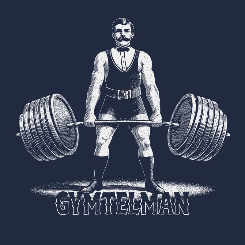 Gymtelman – Design retrò da uomo forte