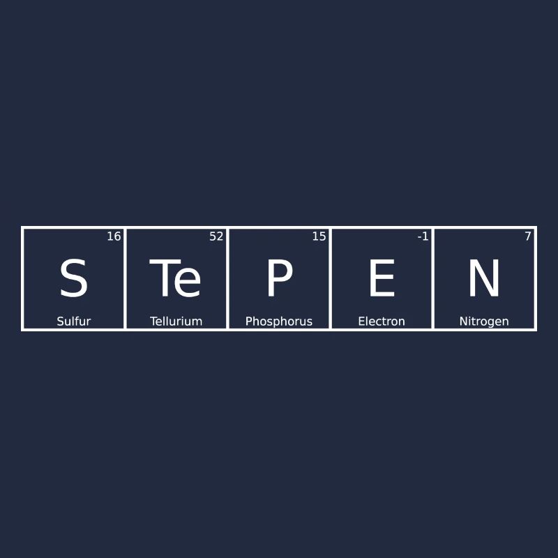 Stepen Nom Prénom Chimie Tableau périodique Eléments