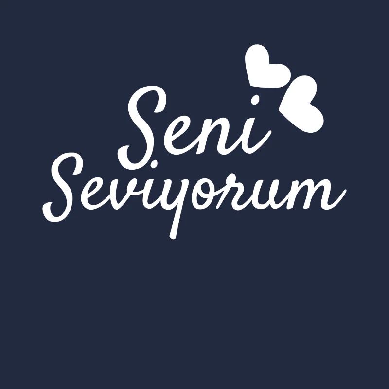 Idée cadeau turque Seni Seviyorum