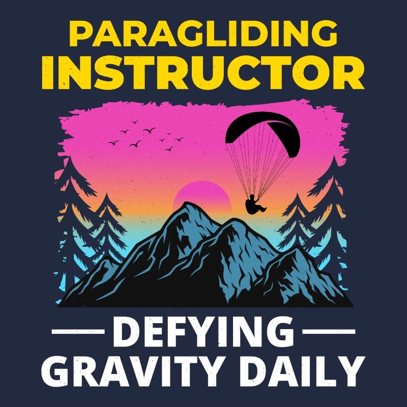 Paragliding Pilot Paraglider Instructor Mountains
