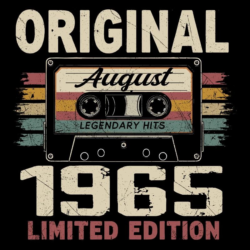 August 1965 August 1965 Geschenk August 1965 August 1965