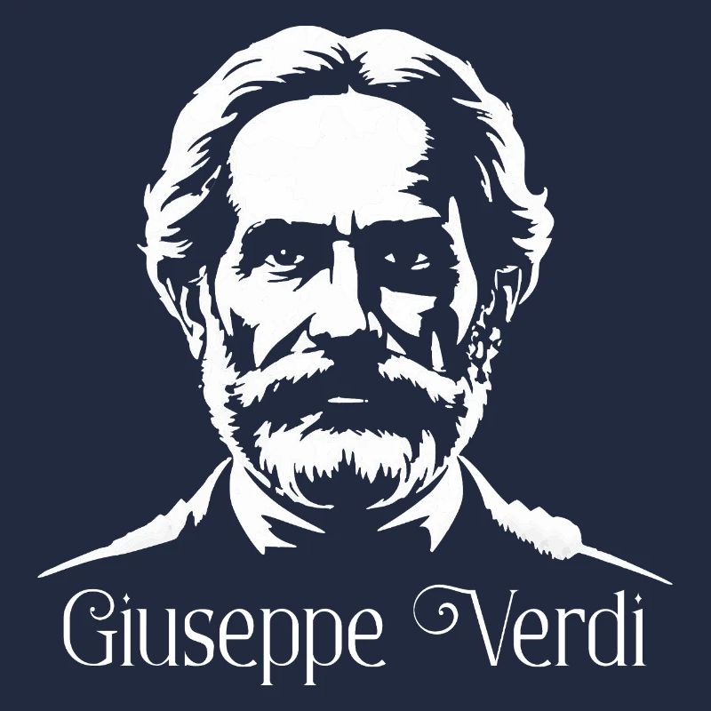 Giuseppe Verdi Compositeur Silhouette Art