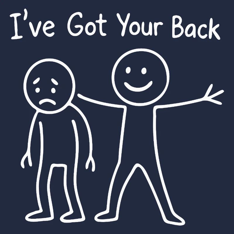 Ich stehe hinter dir: Support-Duo