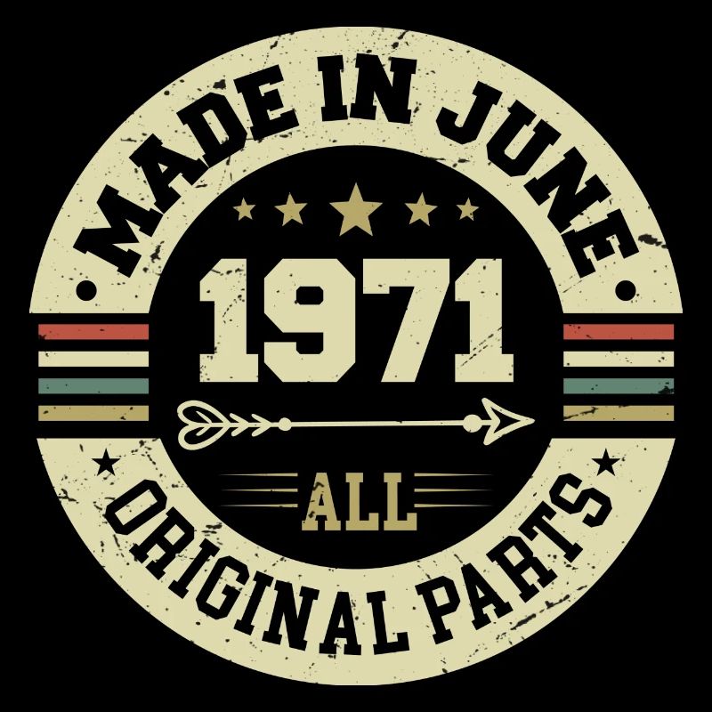 Juni 1971 Geburtstagsgeschenk Juni 1971 Juni 1971