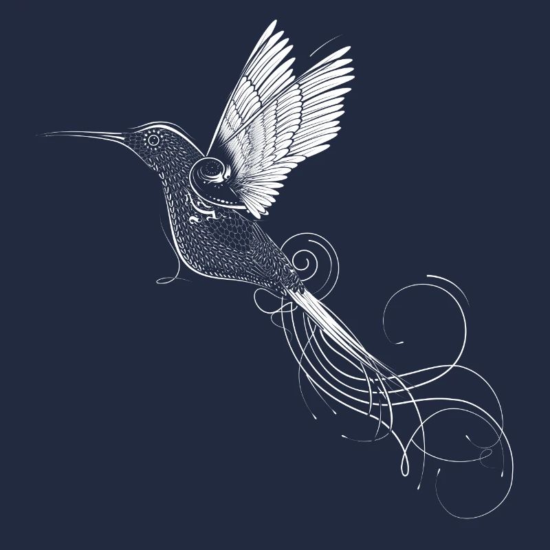 fanciful hummingbird