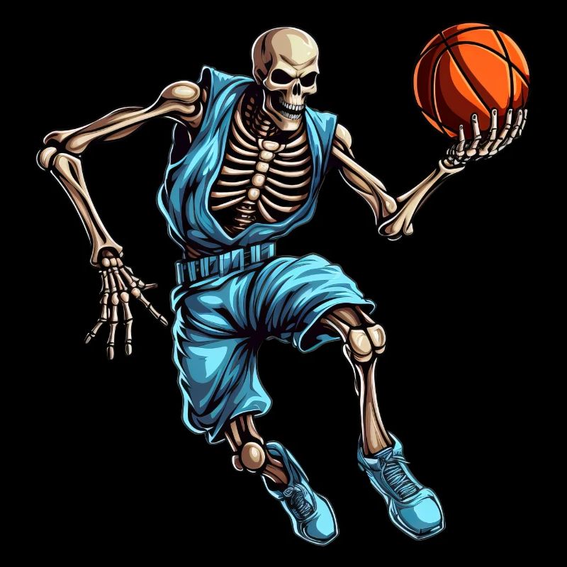 Basketballer Skeleton