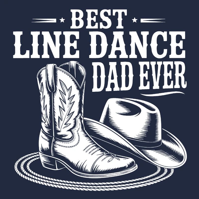 Best Line Dance Dad Ever