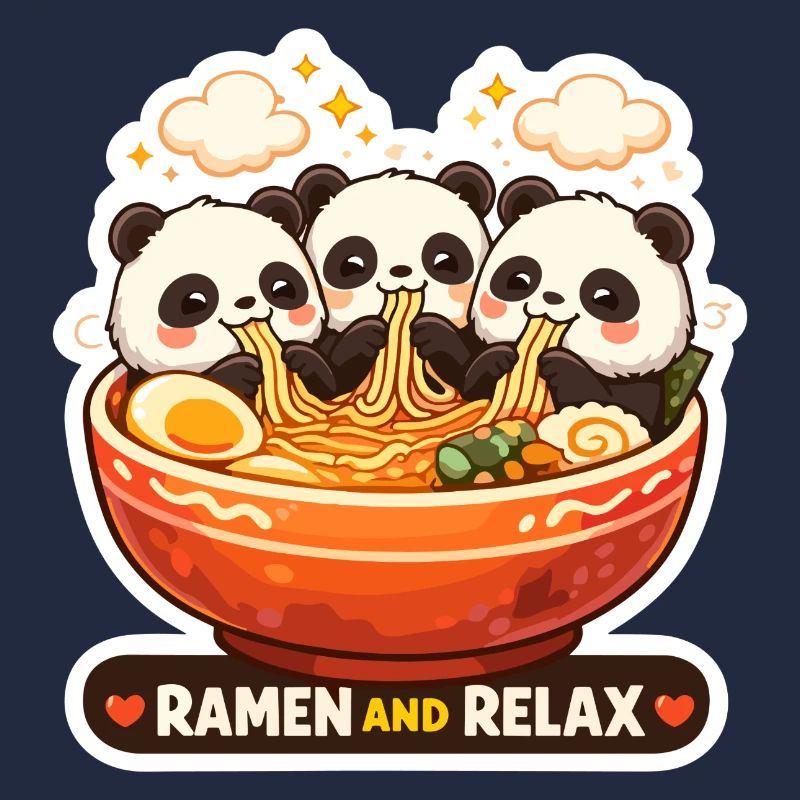 Panda Ramen & Relax Trio
