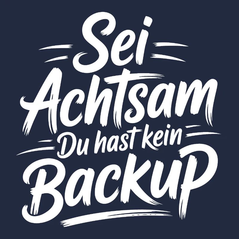 Sei achtsam Leben