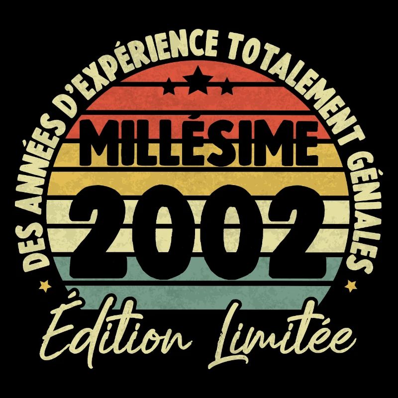 Cadeau D'anniversaire Millésime Fabriqué en 2002