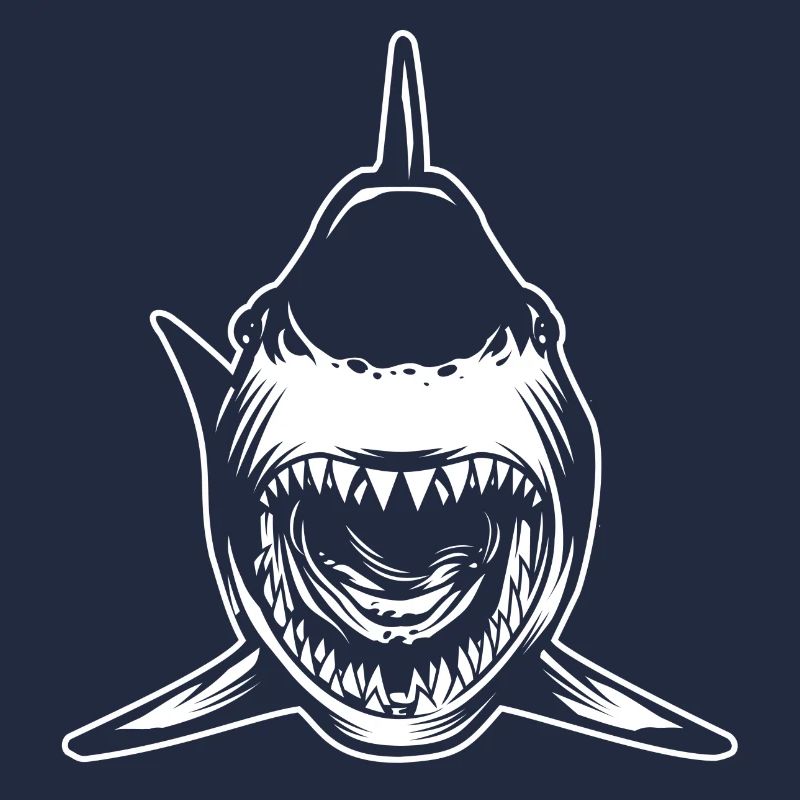 Requin gueule ouverte