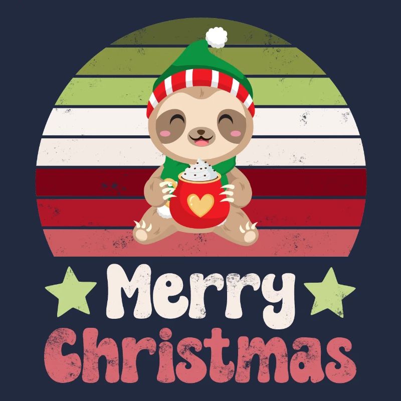 Faultier Weihnachten