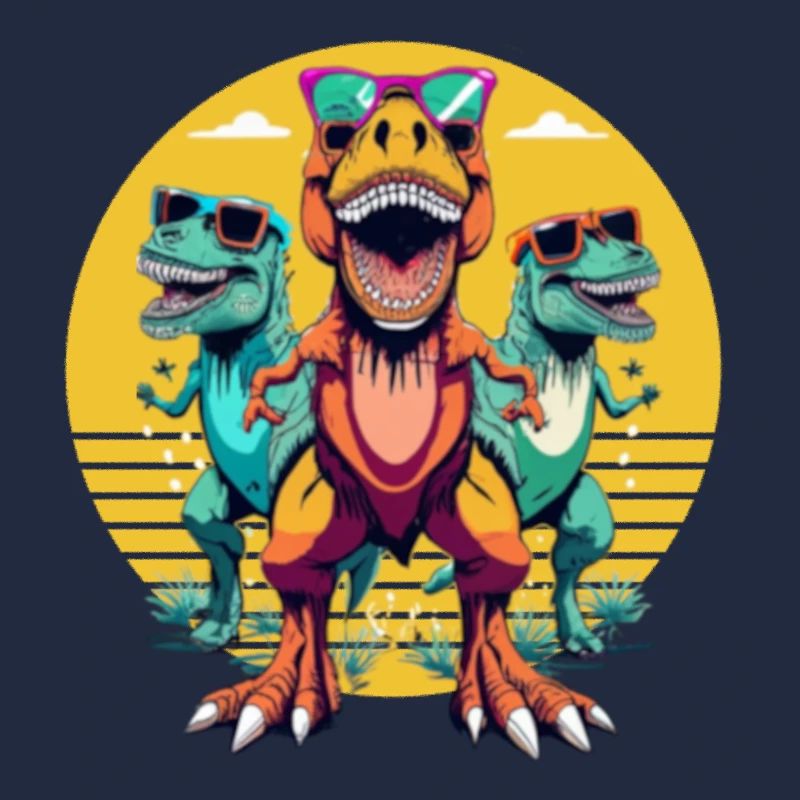 Screaming dinosaurs