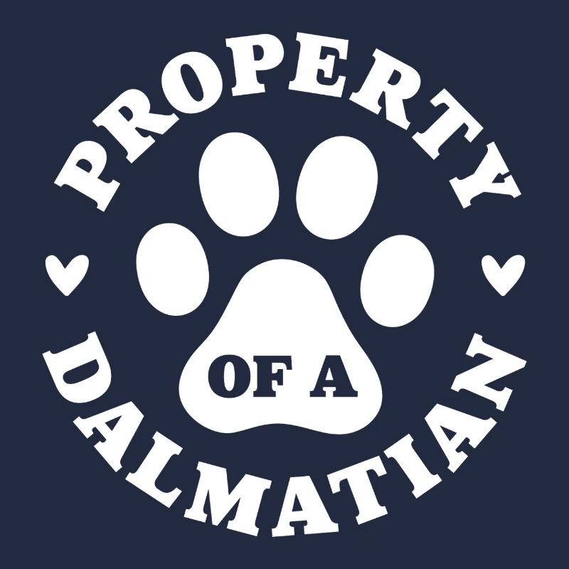 Eigentum eines Dalmatiners