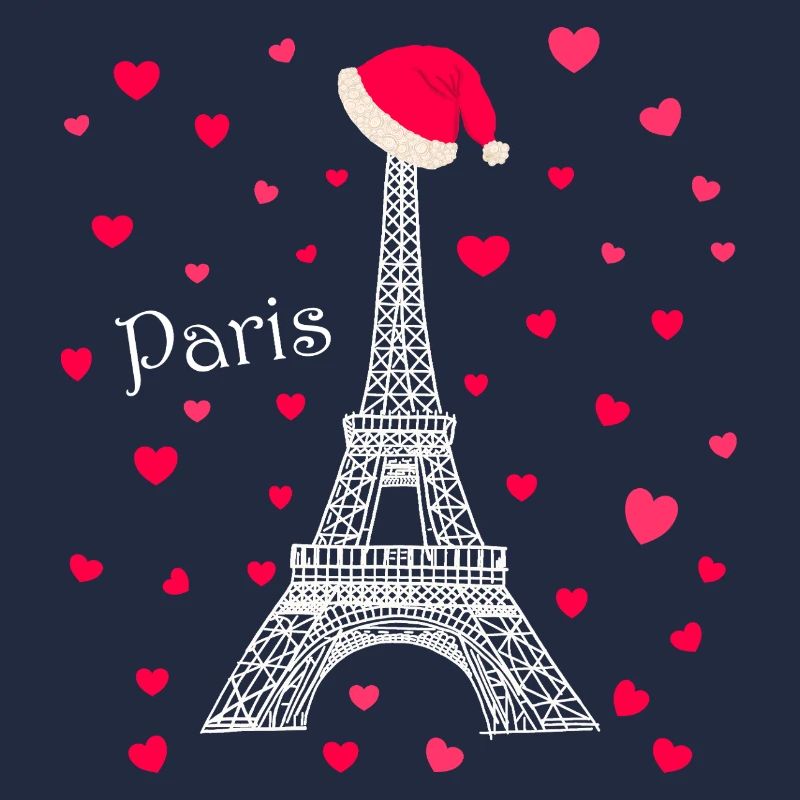 Paris Liebesfunken Eiffelturm Weihnachten