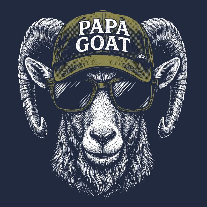 Papa Goat Cap Retro Hipster
