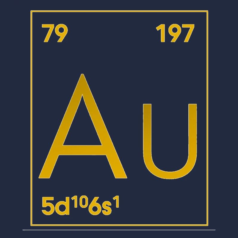 Gold als Element Aurum