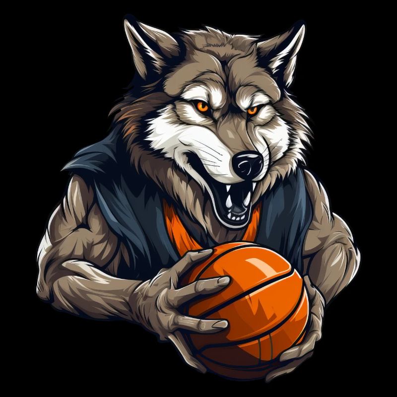 Basketball player Wolf