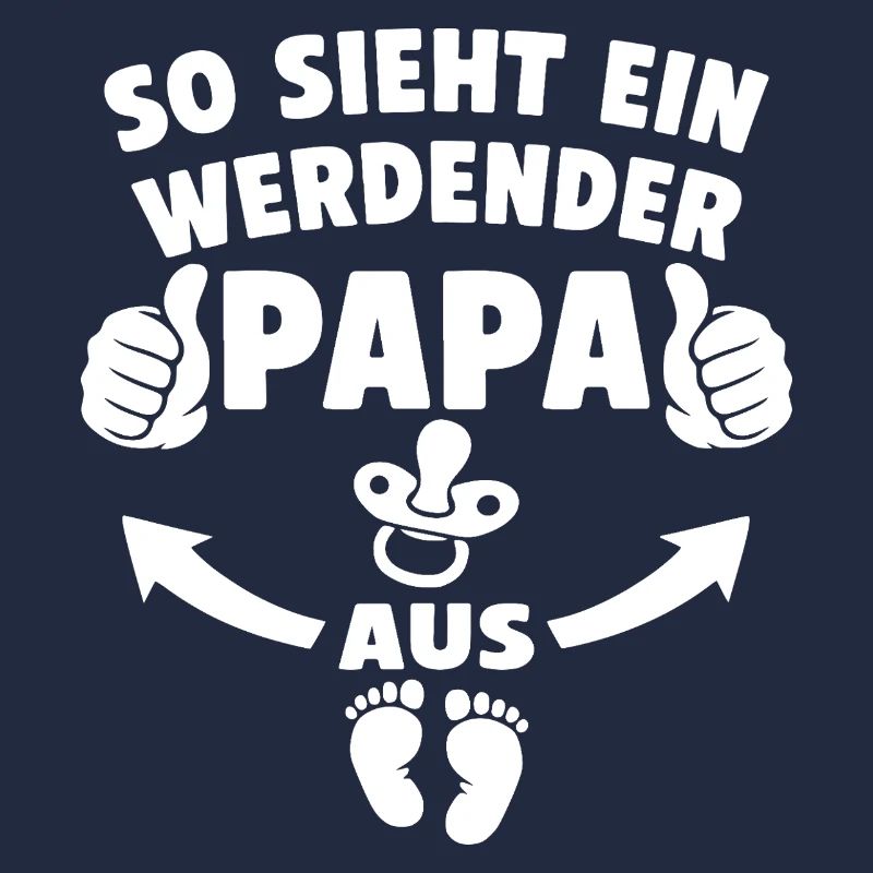So sieht ein werdender Papa aus