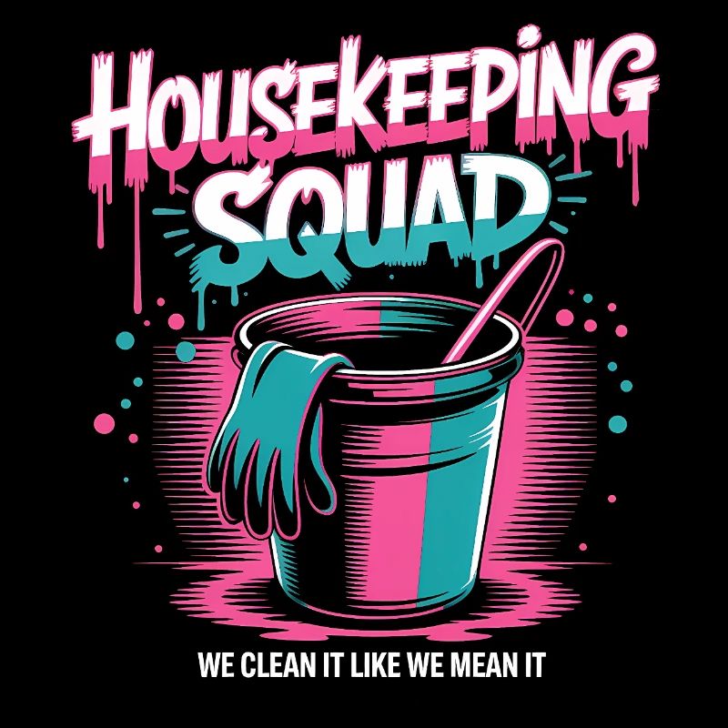 Funny Cleaning Design