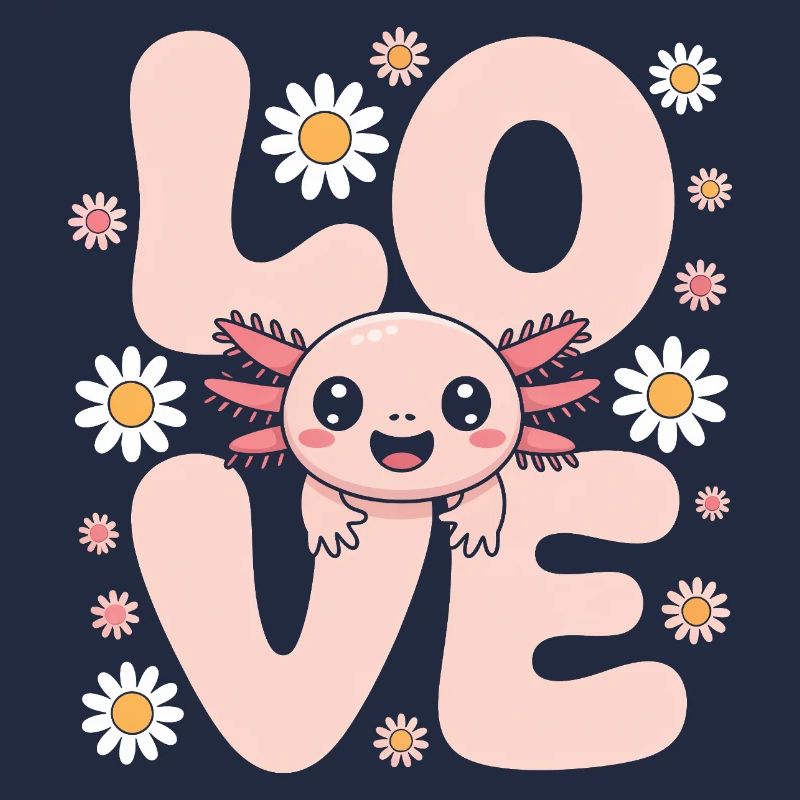 Pastel Love Kawaii Daisy Creature