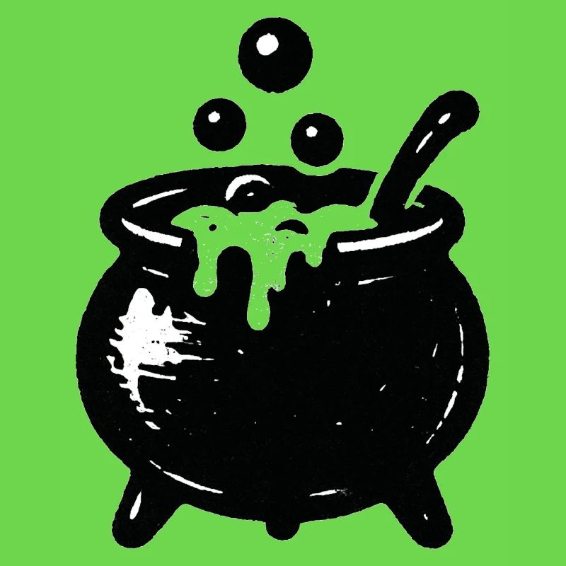 Witch's Cauldron Bubble Magic