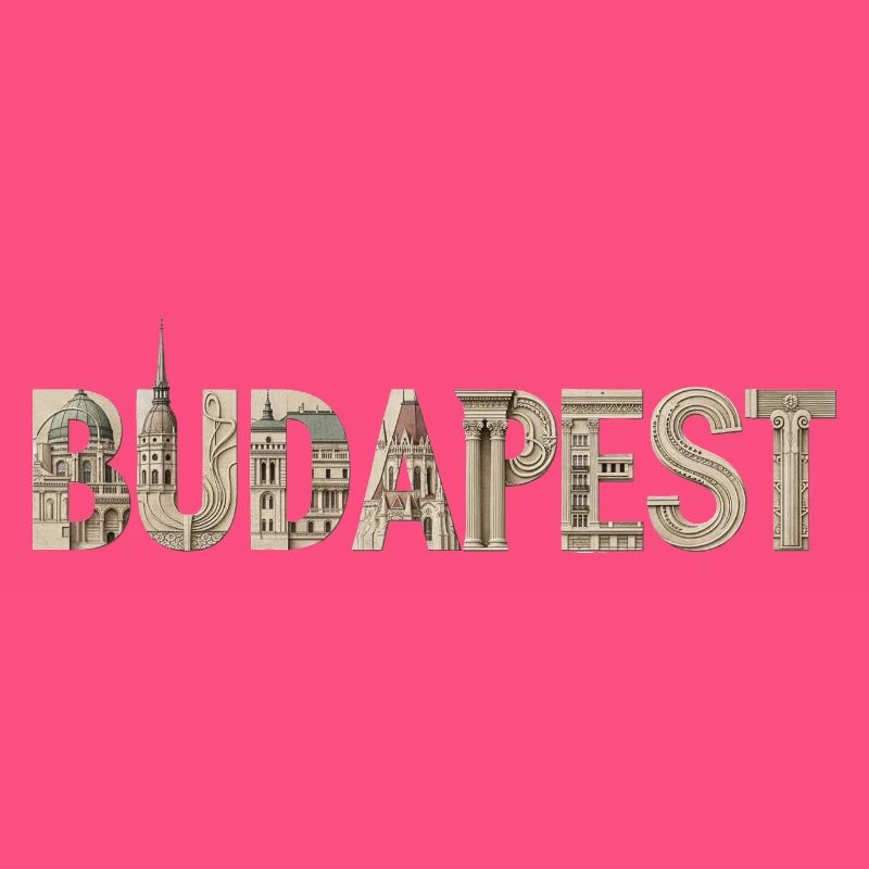BUDAPEST – Architectural Typography Design