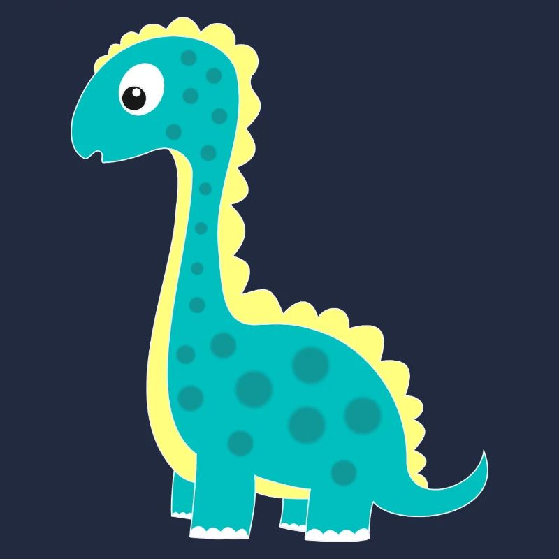 Cuddly dinosaur lucky charm