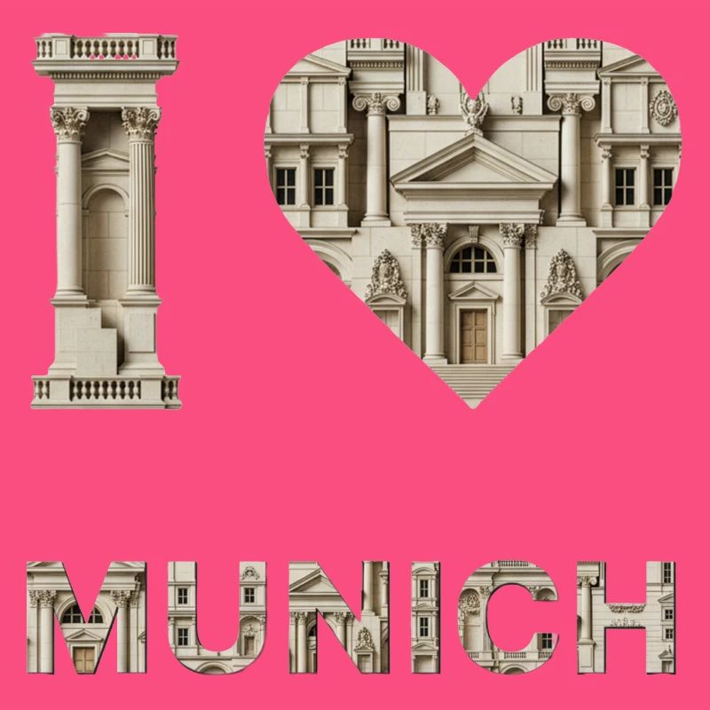 I love Munich – Classical Architecture Love