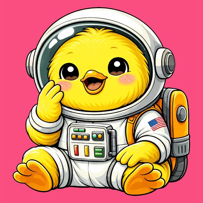 Poulet mignon, Astronaute, Exploratrice de l’Espace