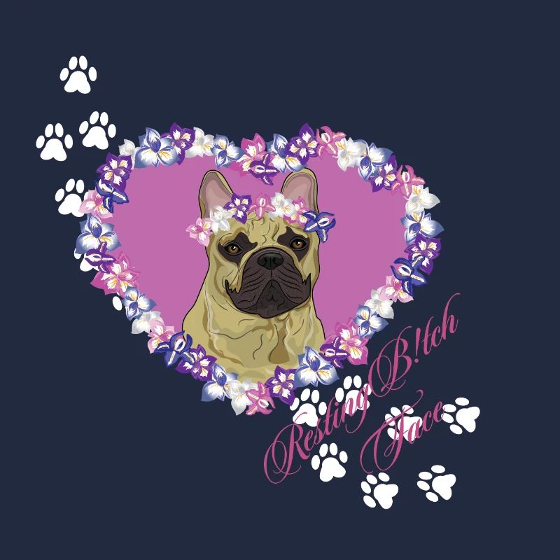 Ruhende B!tch Face Frenchie