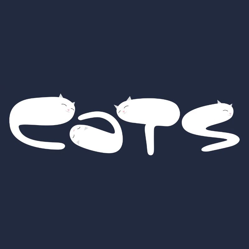 CATS Type Bubble Letters