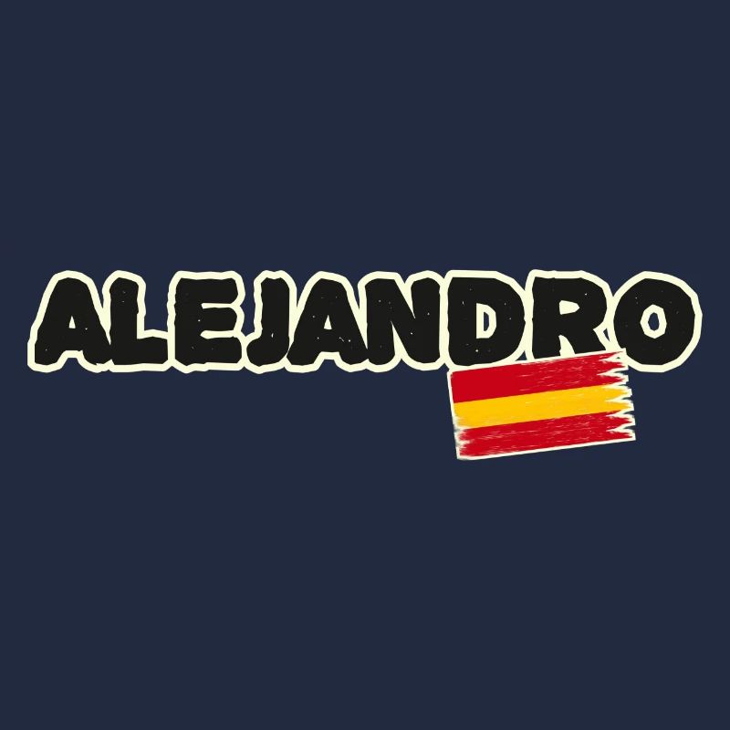 Alejandro spanische Flagge Spanien