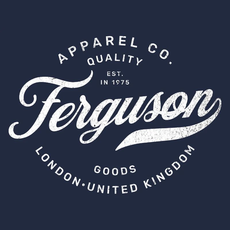 Vintage Ferguson Apparel Co. Emblem Design