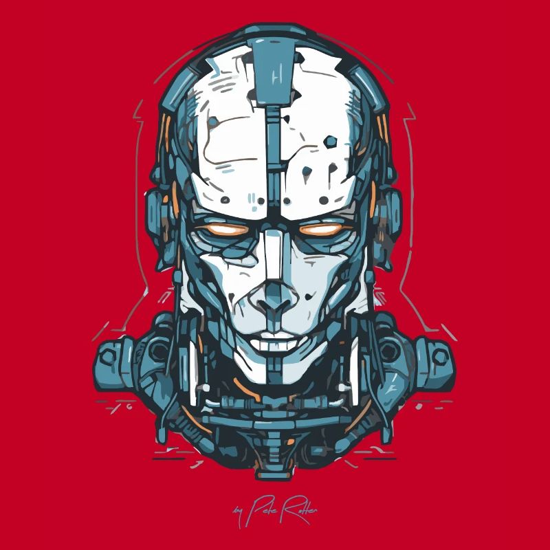 A cyborg robot tech