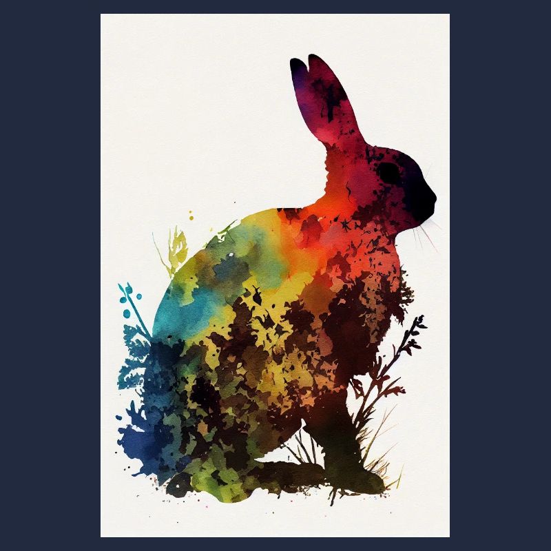 Rabbit Bunny Animal Pet Rabbit Silhouette