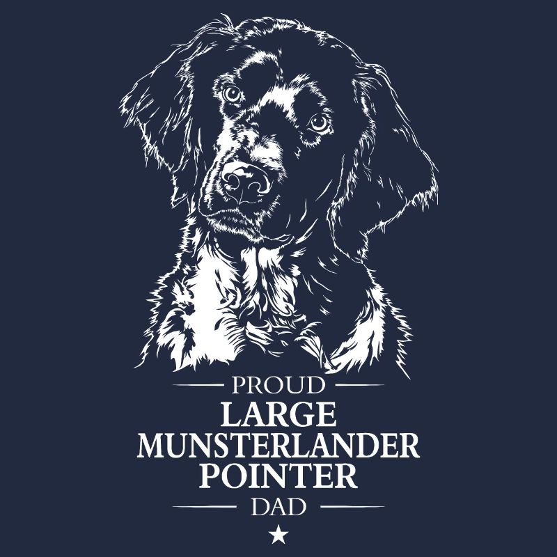 Large Munsterlander Pointer Dad Hunde Wilsigns
