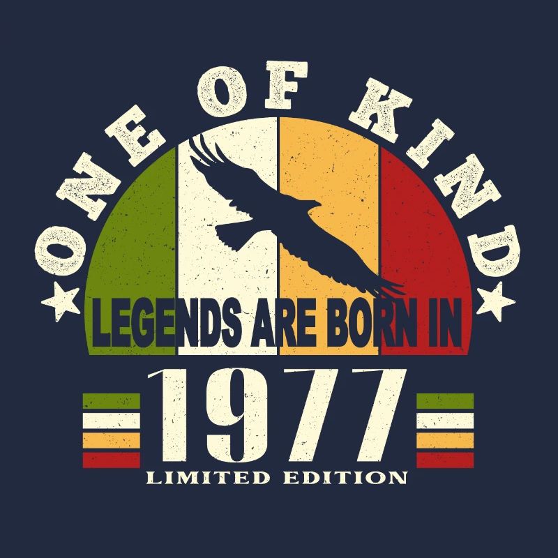 Legend Born 1977 anniversaire 47 ans