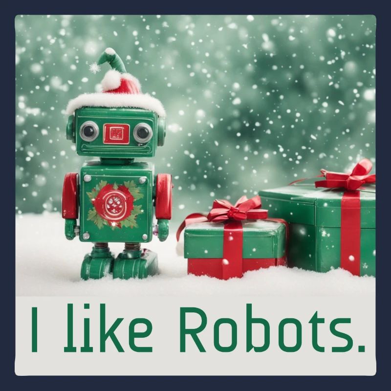 Comme les robots Jouet de Noël Rétro Cadeaux Mignon