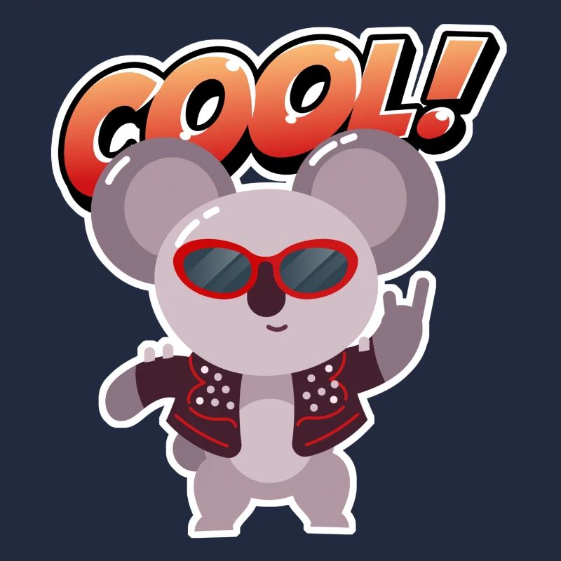 Koala in cooler Pose