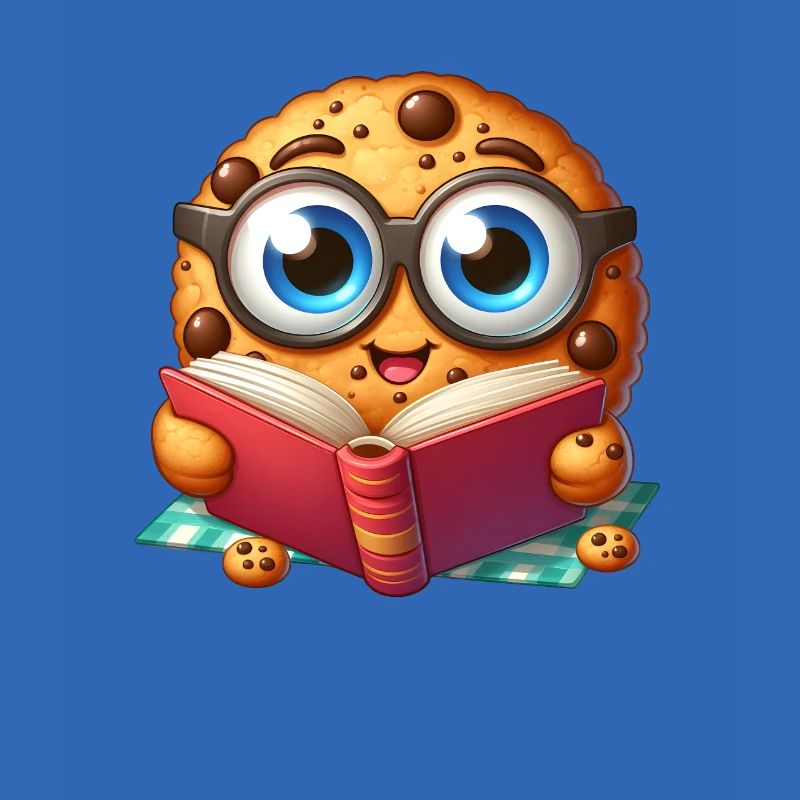 Cookie liest Buch
