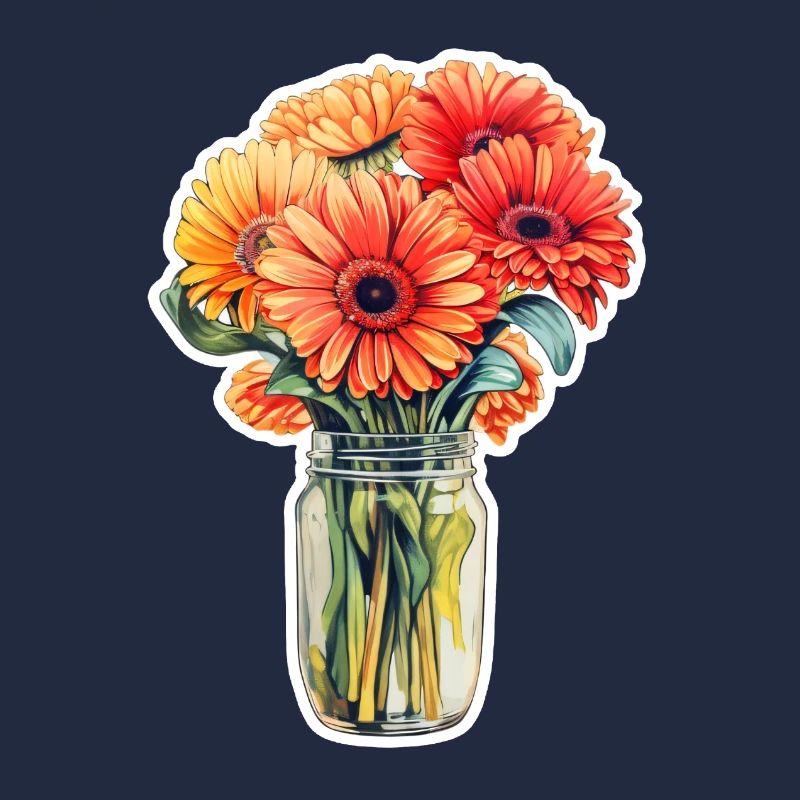 Marguerites Gerbera
