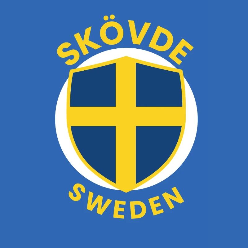Emblème de l’écu de Skövde Suède