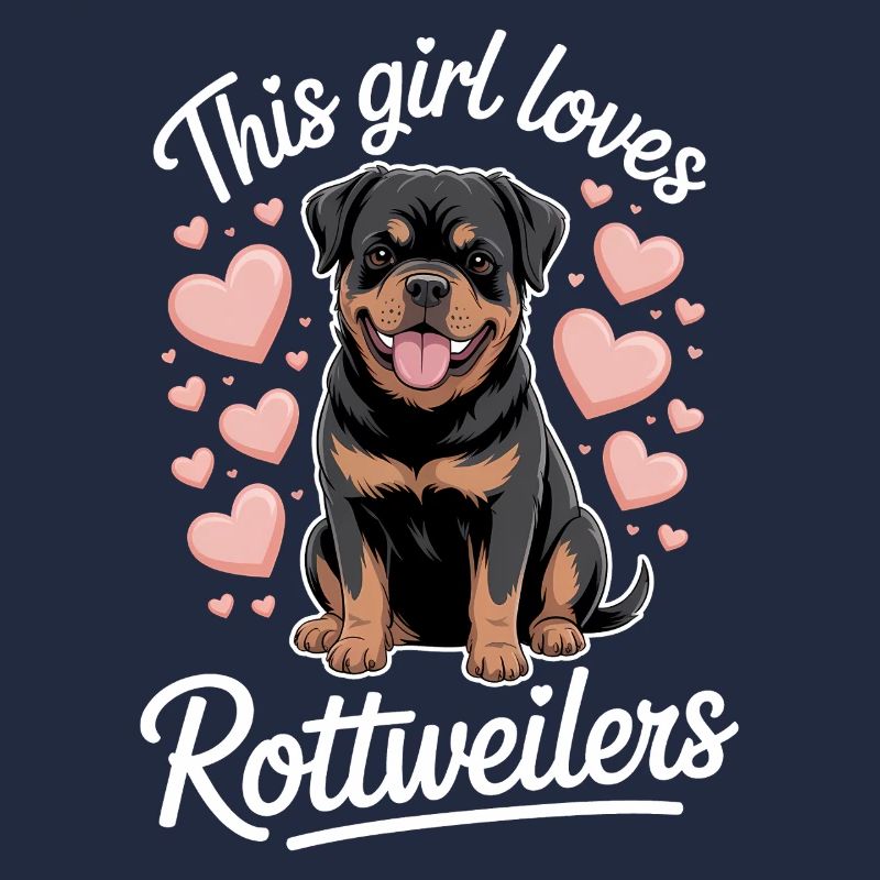 Rottweiler Spruch Mädchen Fun Rottweiler Geschenk