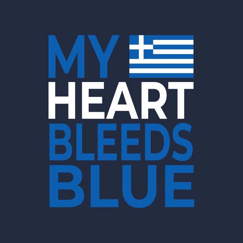 Mon cœur saigne bleu Grèce